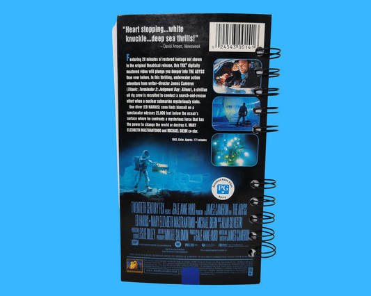 The Abyss VHS Movie Notebook