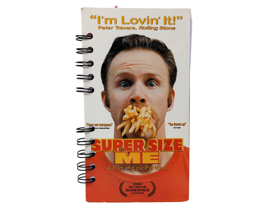 Cahier de film Super Size Me VHS