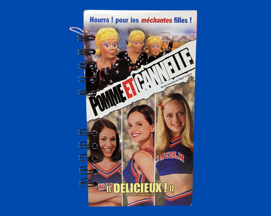 Cahier de film VHS Sugar and Spice version française
