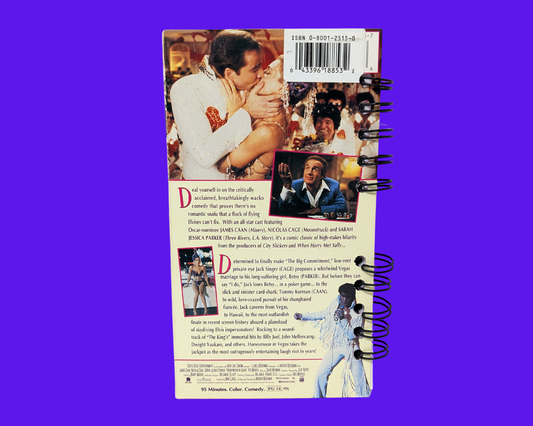 Honeymoon in Vegas VHS Movie Notebook