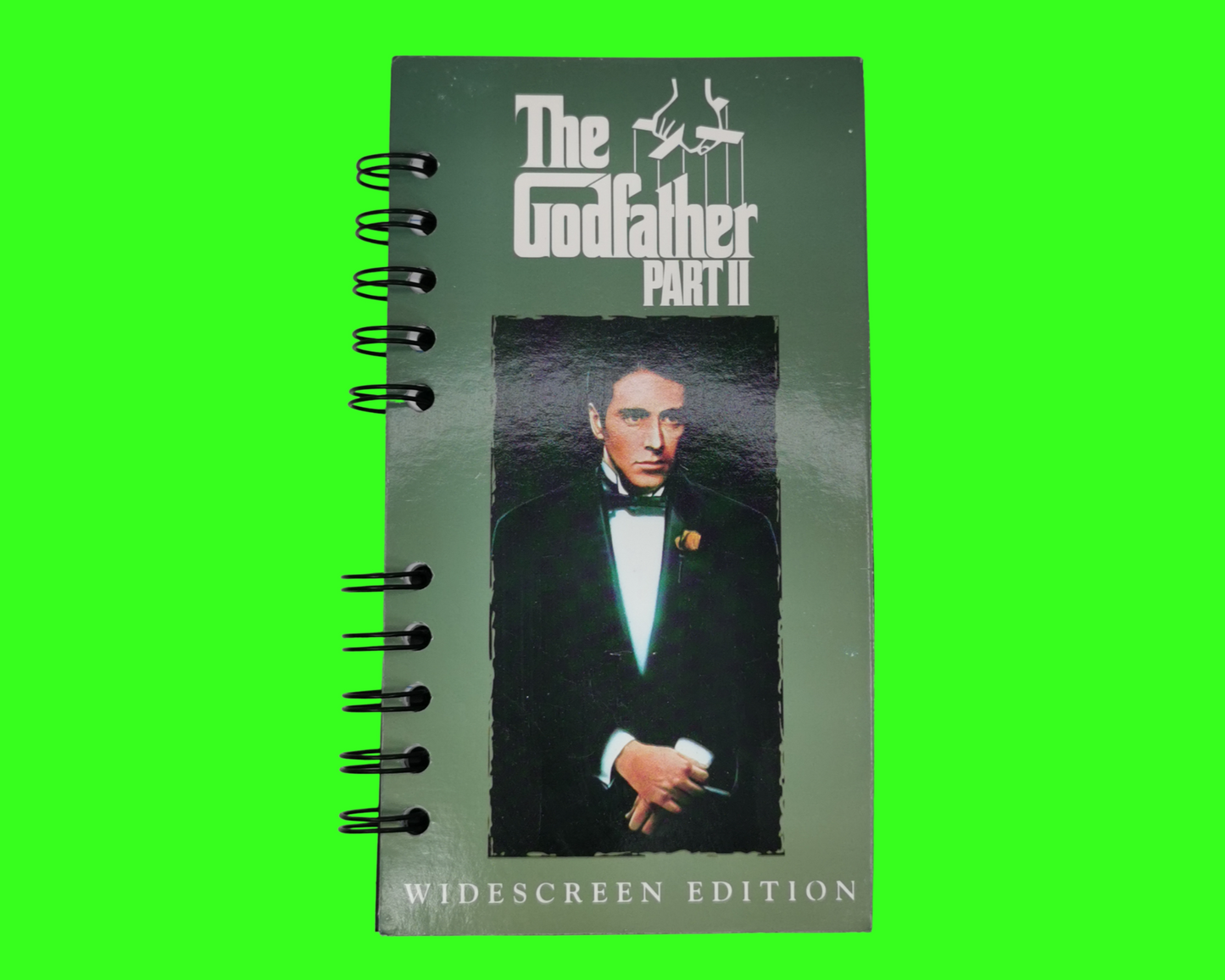 The Godfather Part II VHS Movie Notebook