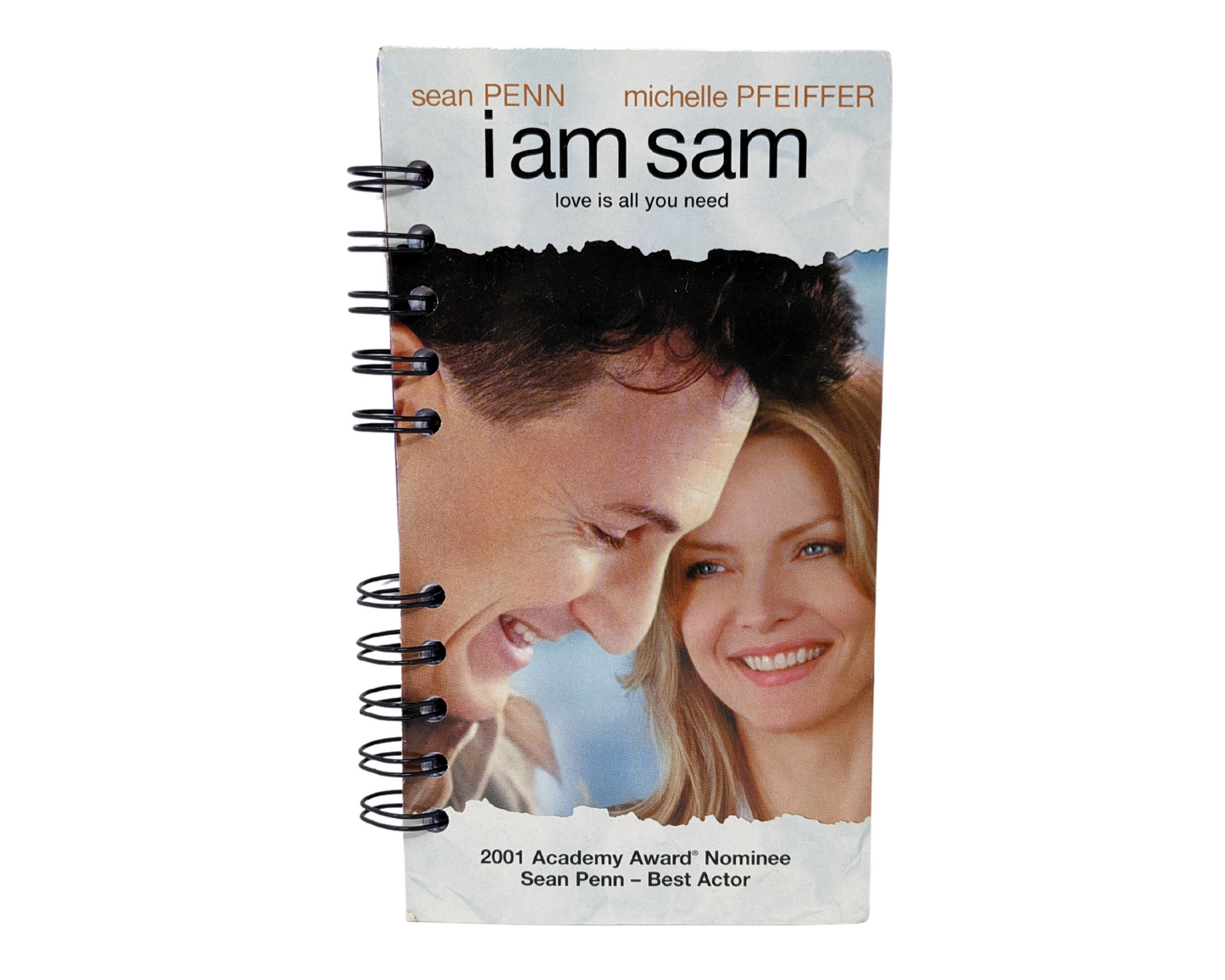 I Am Sam VHS Movie Notebook