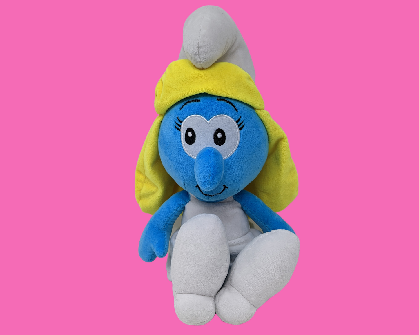 Vintage 1990's Smurfette, The Smurfs Plush Toy