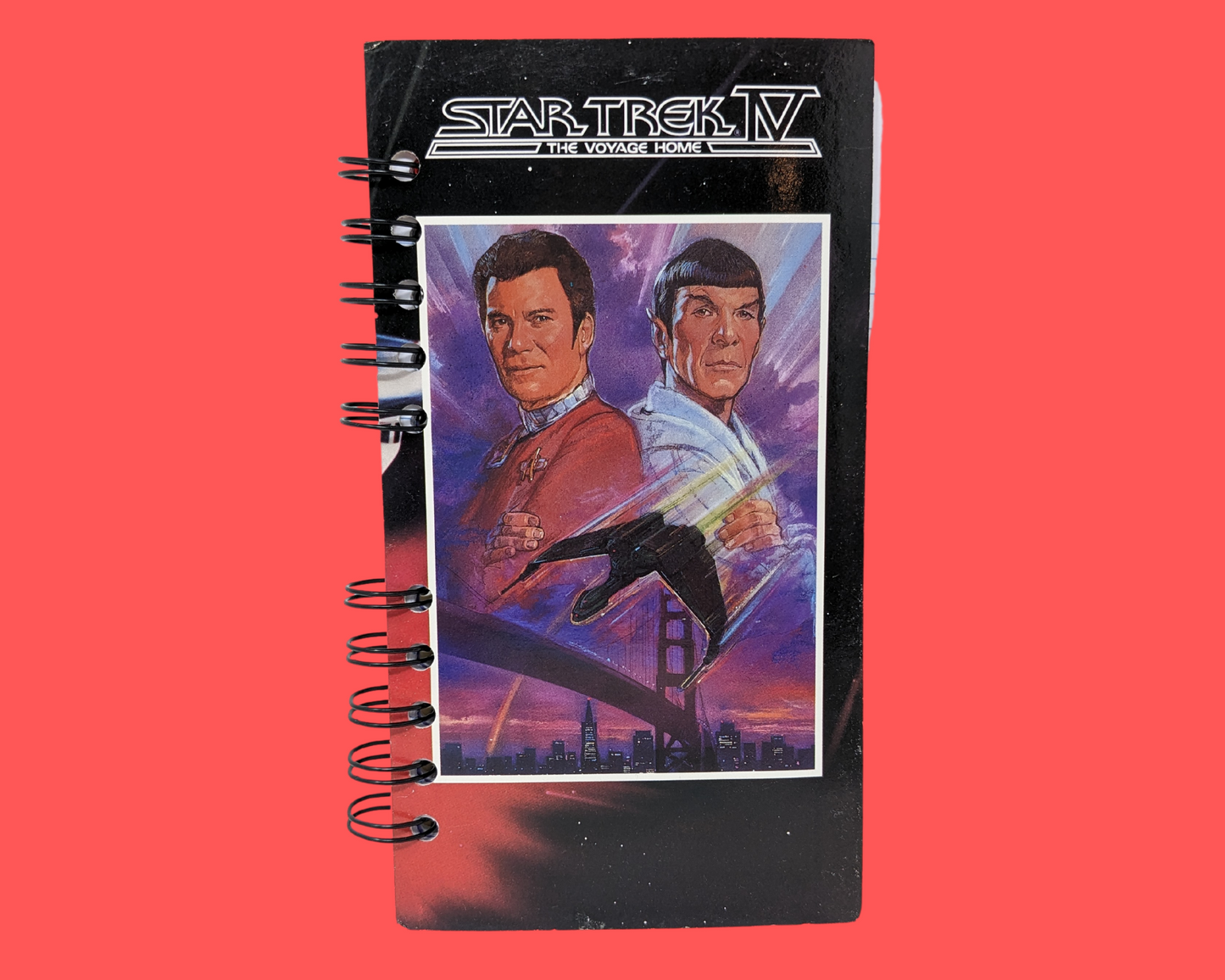 Cahier de film VHS Star Trek IV The Voyage Home