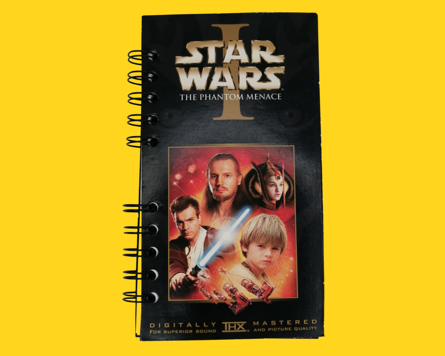 Cahier de film VHS Star Wars The Phantom Menace