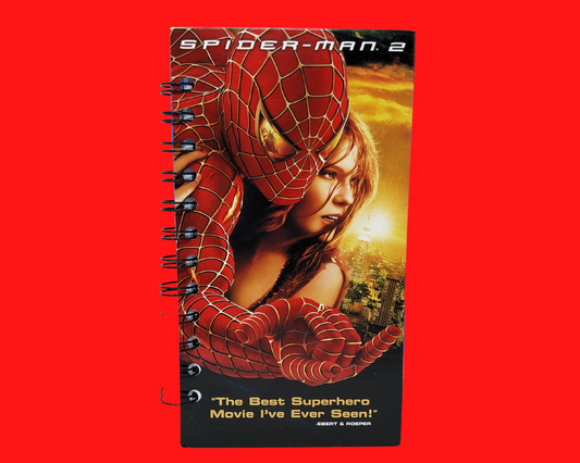 Spider-Man 2 VHS Movie Notebook