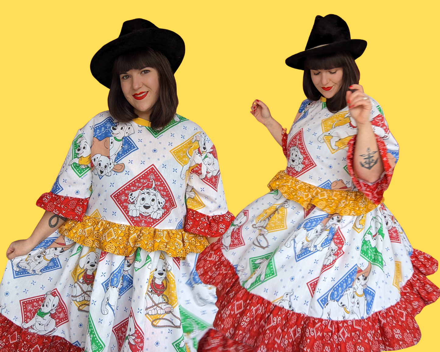 Fait à la main, robe t-shirt Pokemon drap de lit recyclé pour SML-XL