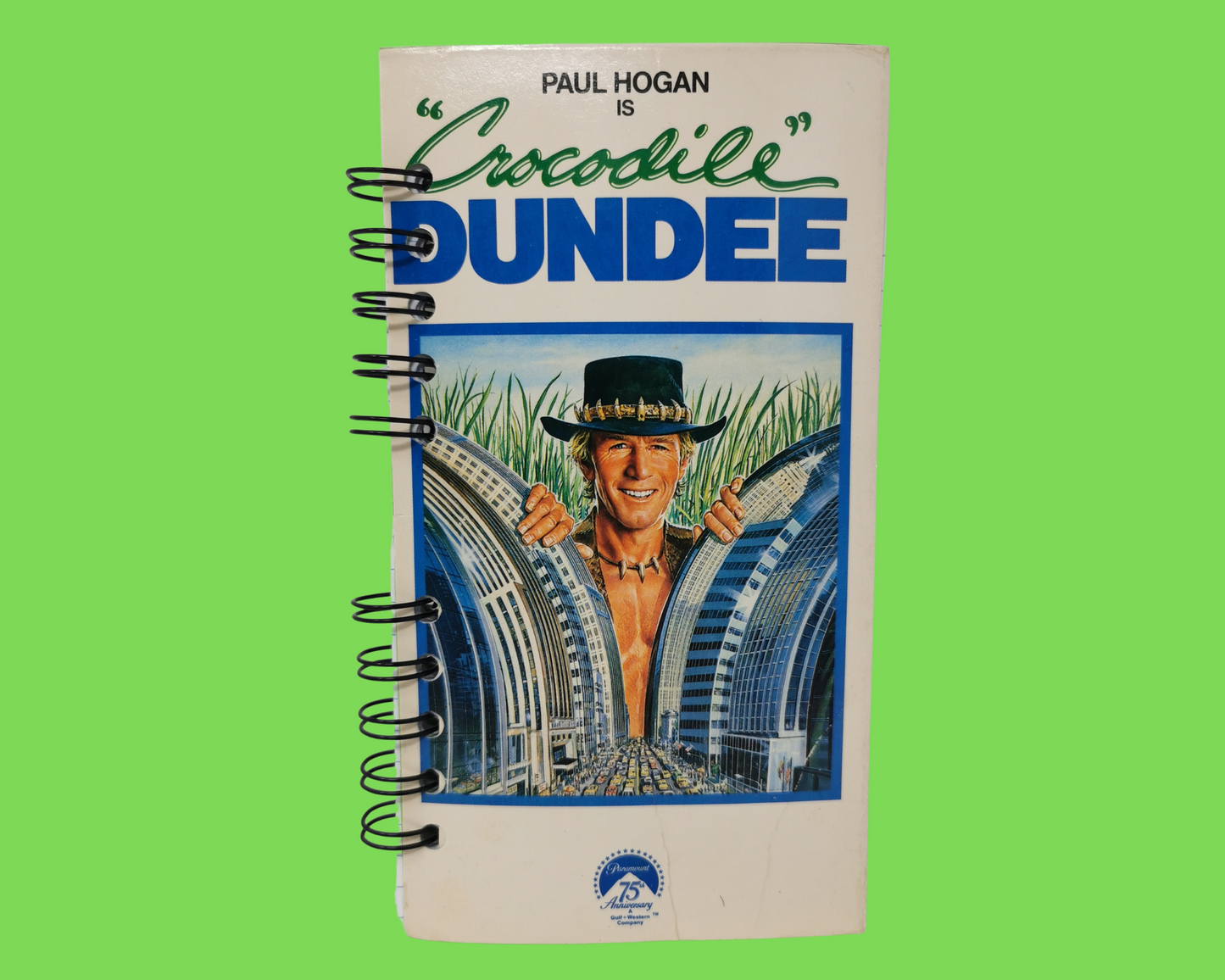 Crocodile Dundee VHS Movie Notebook