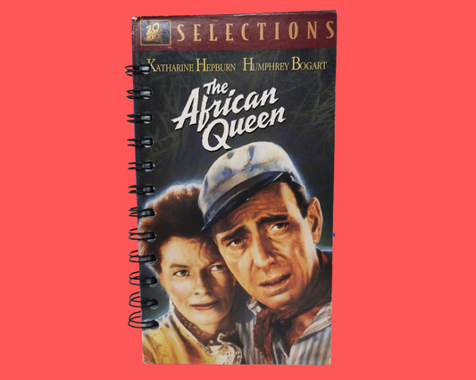 The African Queen VHS Movie Notebook