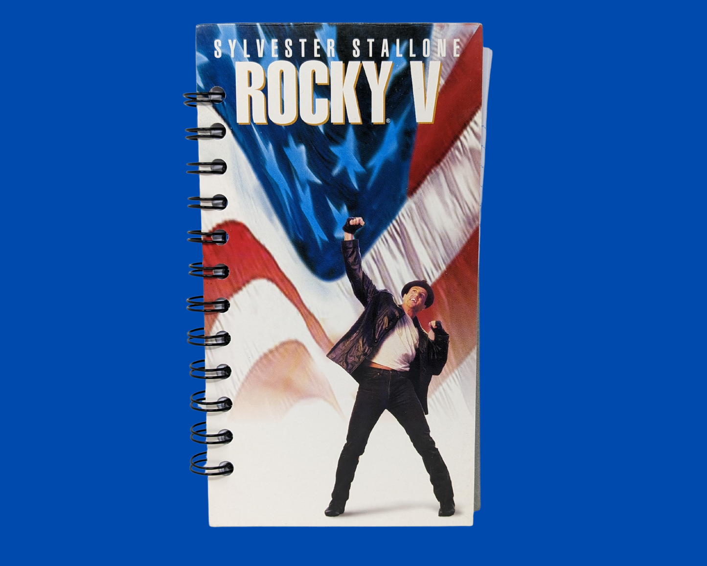 Cahier de film Rocky V VHS