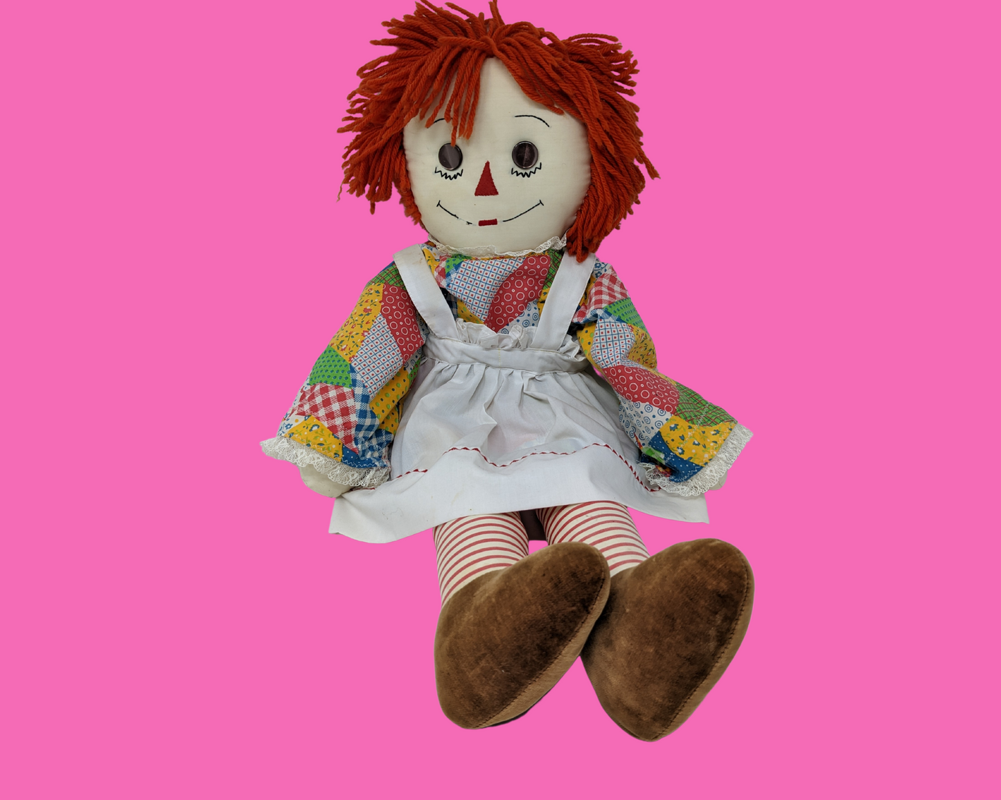 Vintage 1980's Raggedy Ann Doll