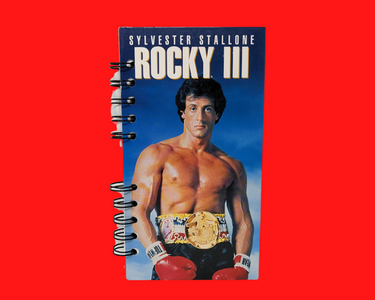 Rocky III VHS Movie Notebook