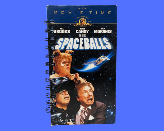 Spaceballs VHS Movie Notebook