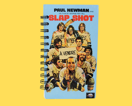 Slap Shot VHS Movie Notebook
