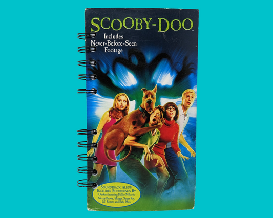 Scooby-Doo VHS Movie Notebook