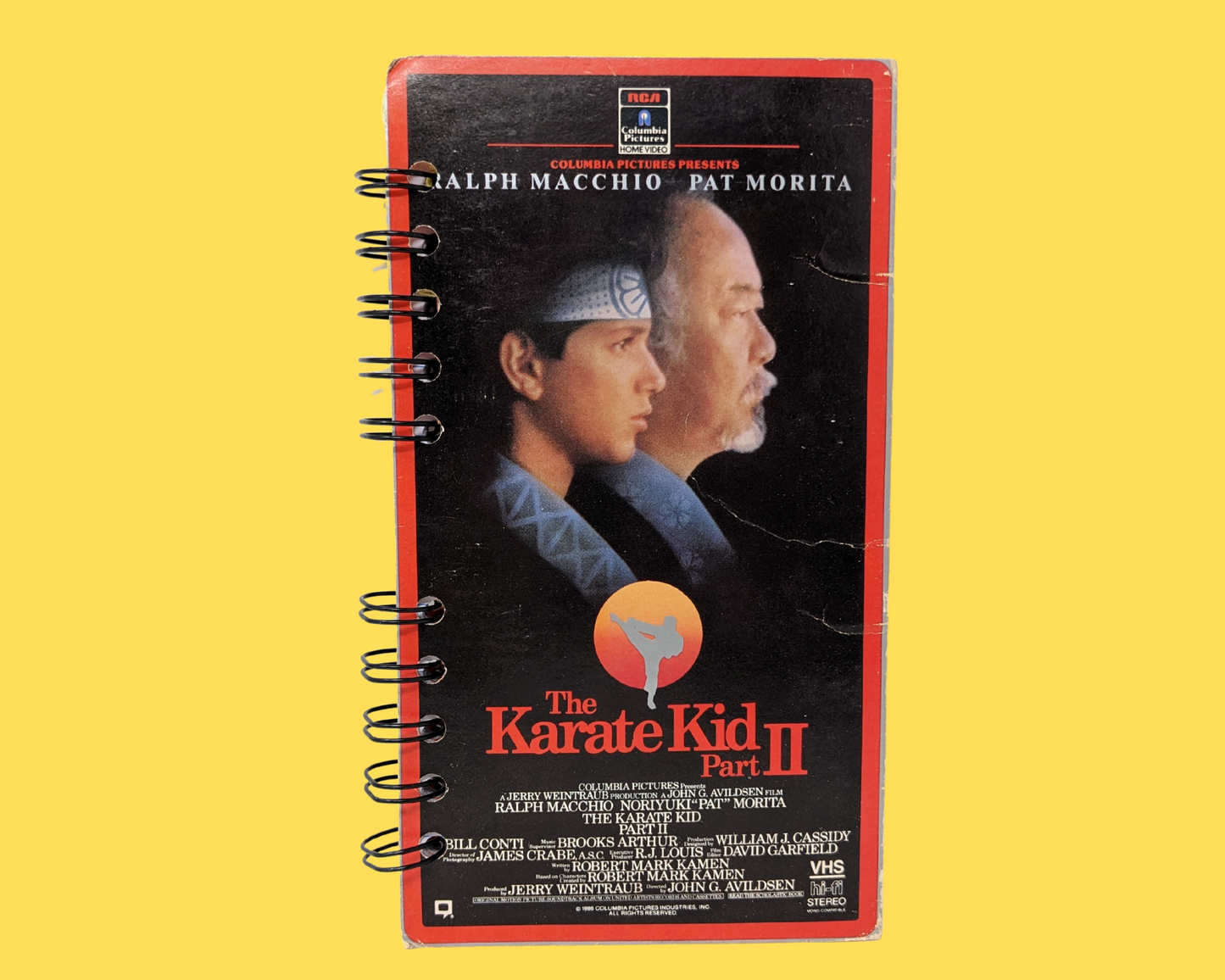 Cahier de film VHS The Karate Kid Part II