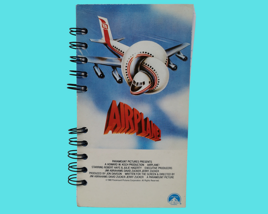 Cahier de film VHS d'avion
