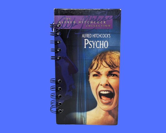 Psycho VHS Movie Notebook