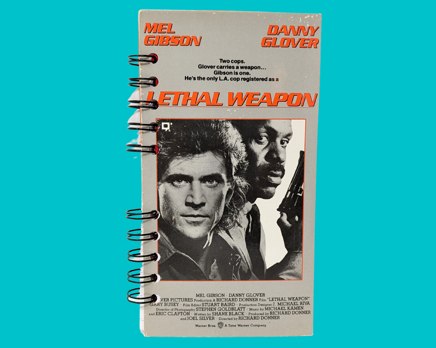 Lethal Weapon VHS Movie Notebook
