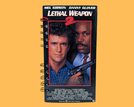Lethal Weapon 2 VHS Movie Notebook