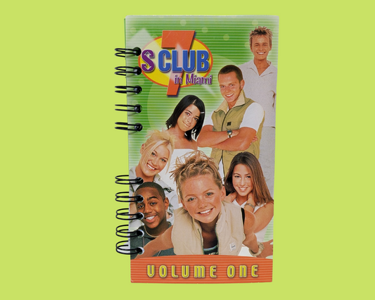 S Club 7 In Miami VHS Movie Notebook