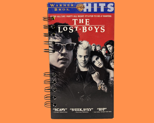 The Lost Boys VHS Movie Notebook