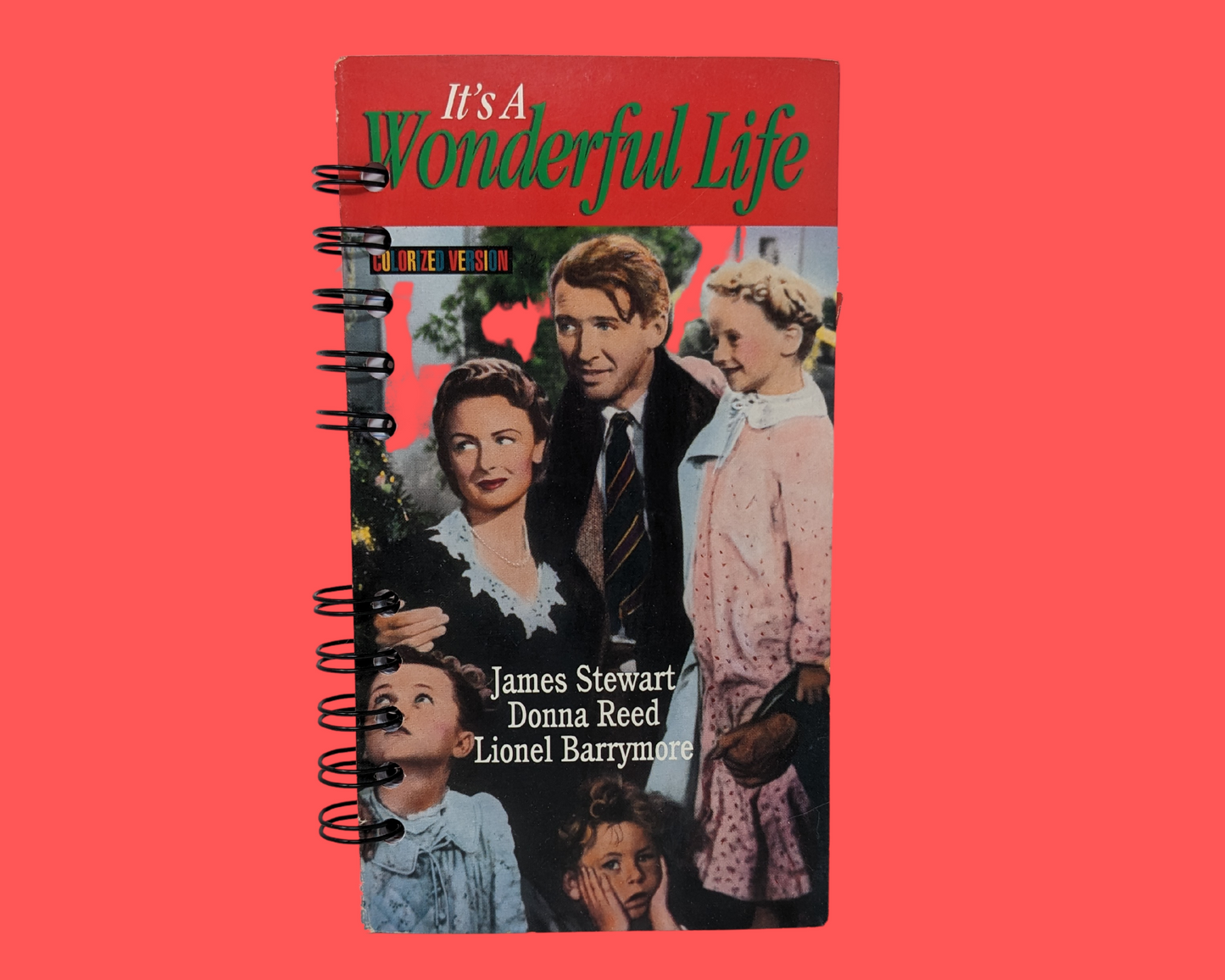 It's A Wonderful Life VHS Movie Notebook