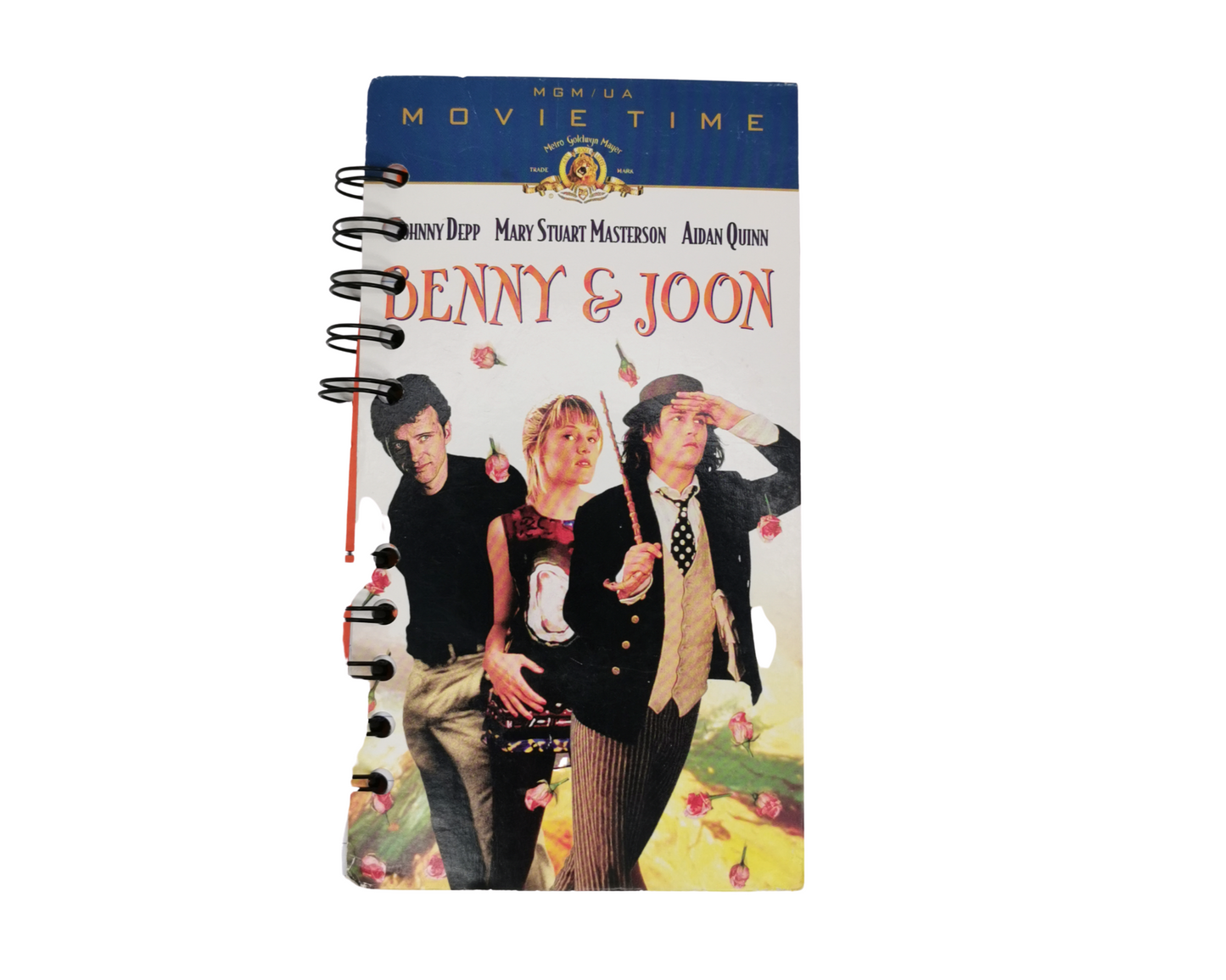 Cahier de film VHS recyclé Benny &amp; Joon
