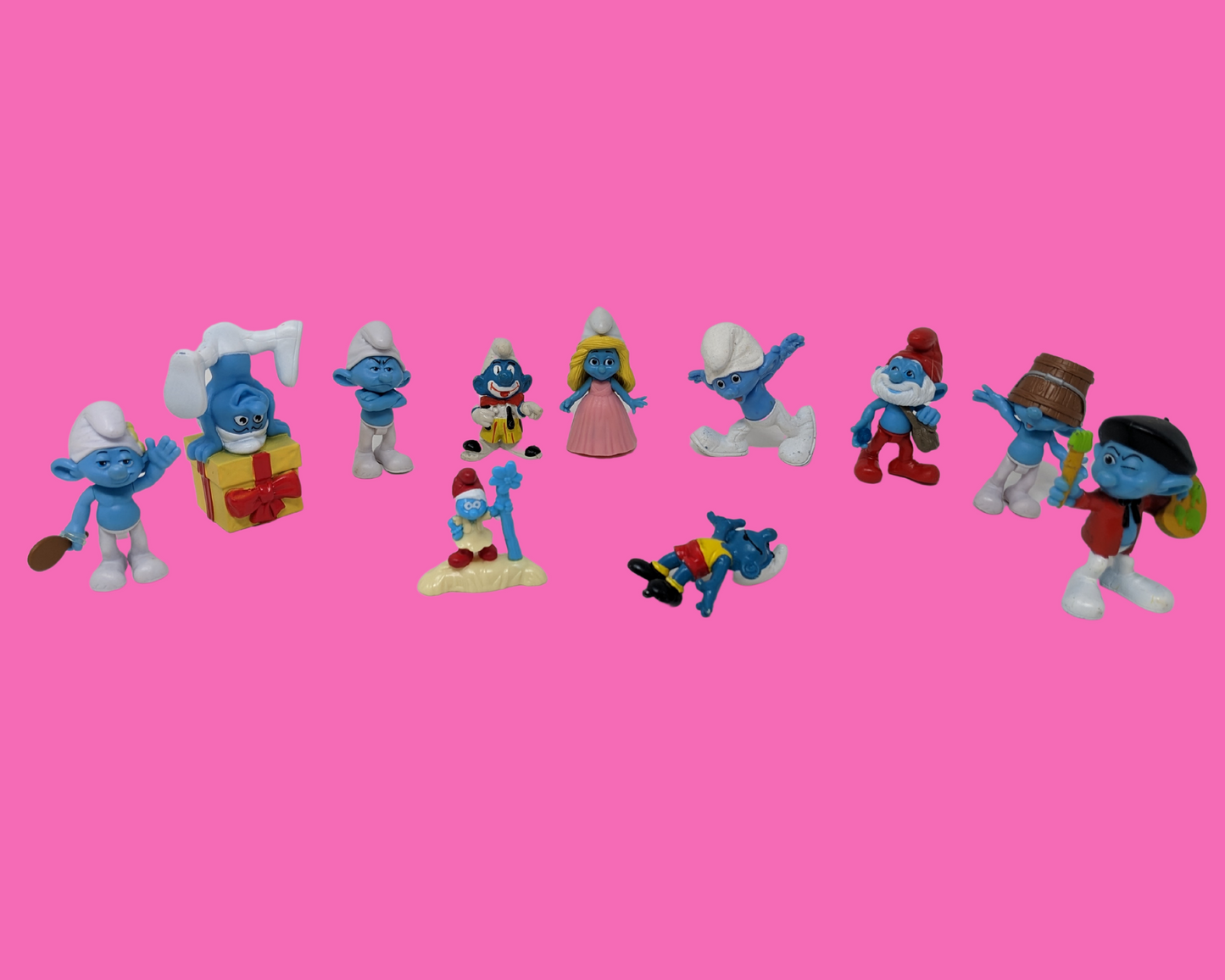 Vintage 1990's, Some Not Vintage, The Smurfs Toys