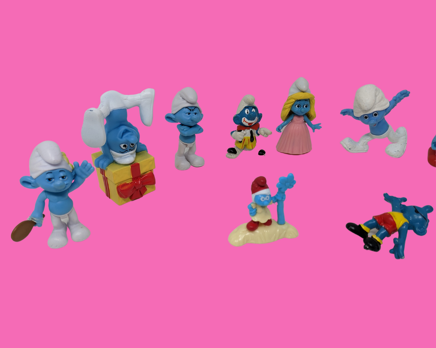 Vintage 1990's, Some Not Vintage, The Smurfs Toys