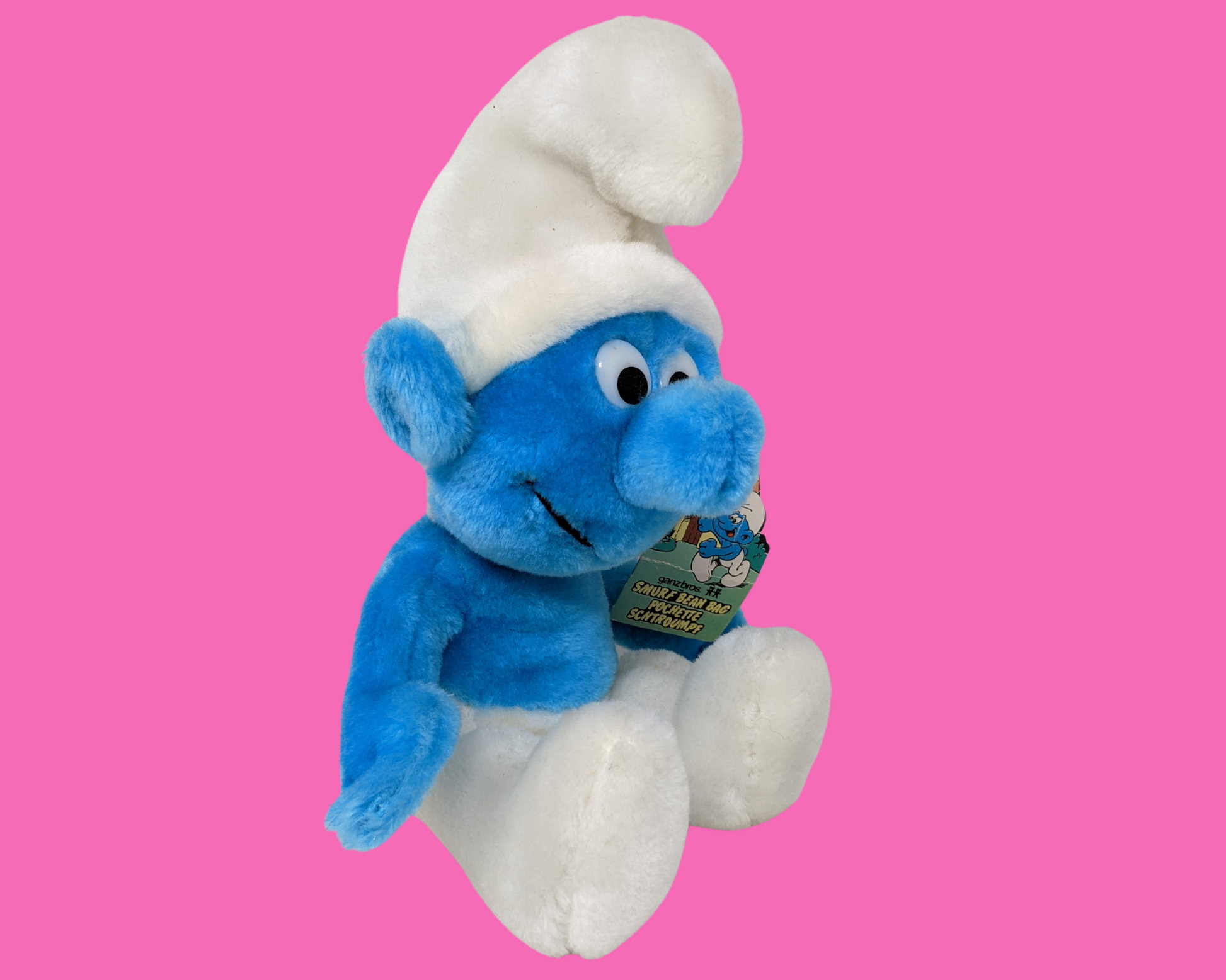 Vintage 1980's The Smurfs Plush Toy – myretrospectioninc