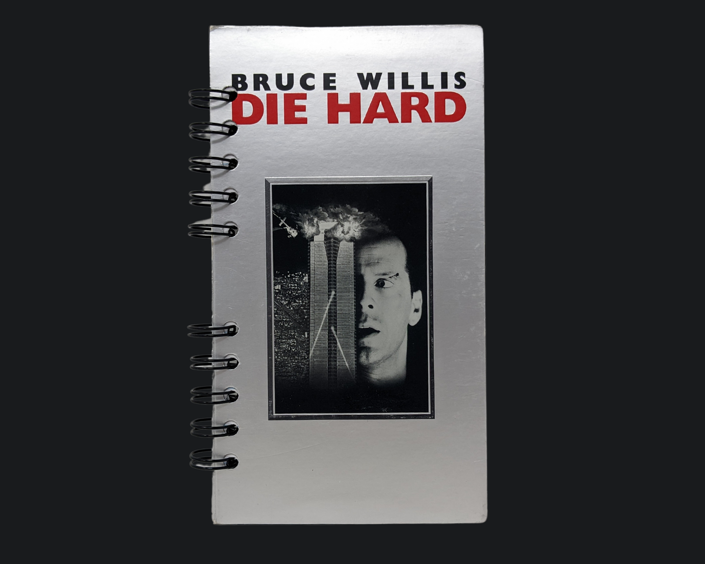 Die Hard VHS Movie Notebook