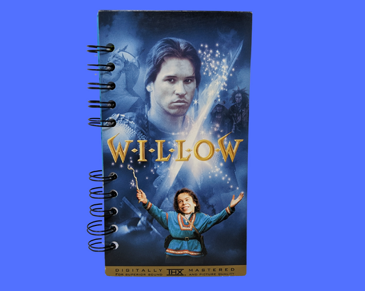 Willow VHS Movie Notebook