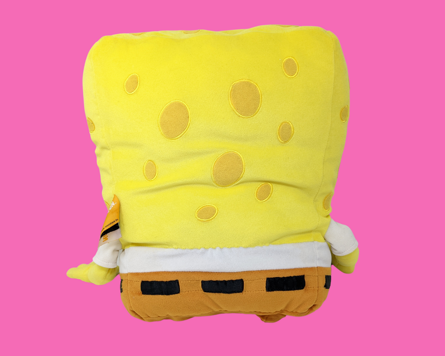 Y2K Nickelodeon Bob l'éponge Pantalon carré en peluche
