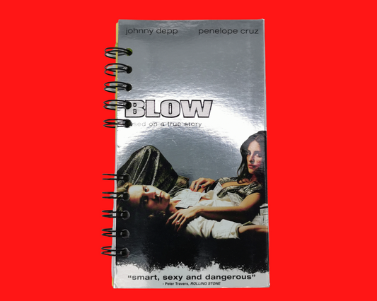 Cahier de film VHS recyclé