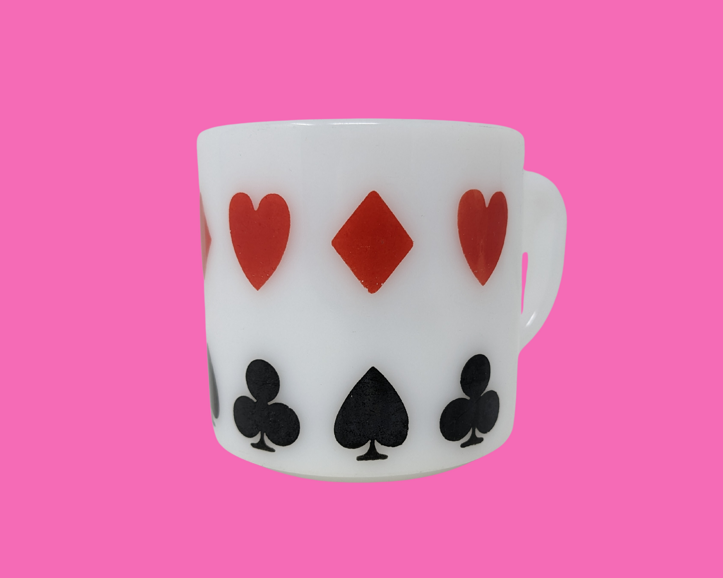 Vintage 1960's Deck of Cards Small Mug