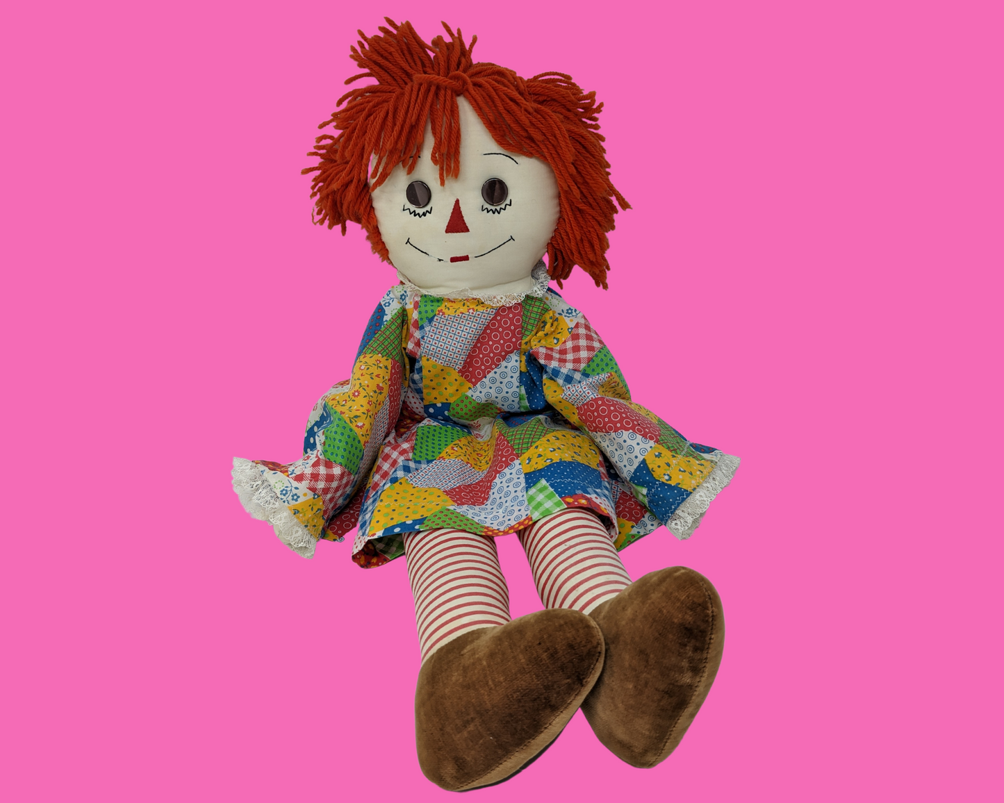 Vintage 1980's Raggedy Ann Doll