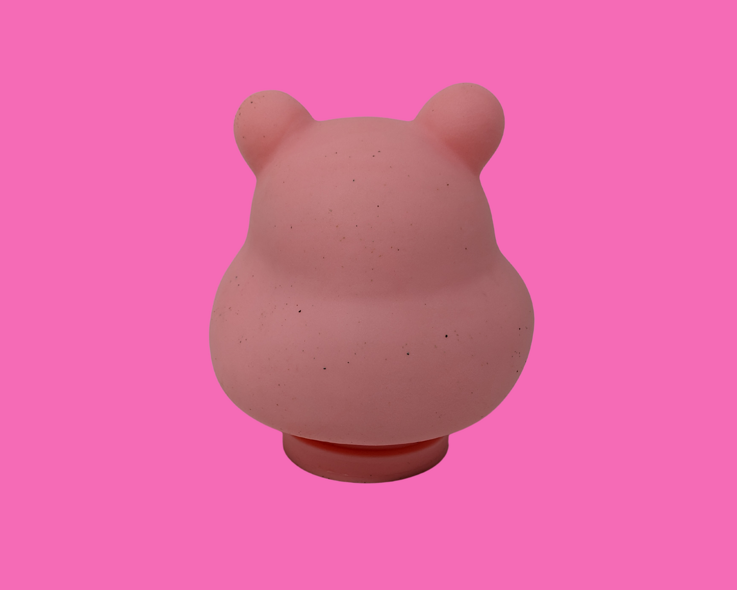 Vintage 1980's Plastic Teddy Bear Head for Crafts Projects