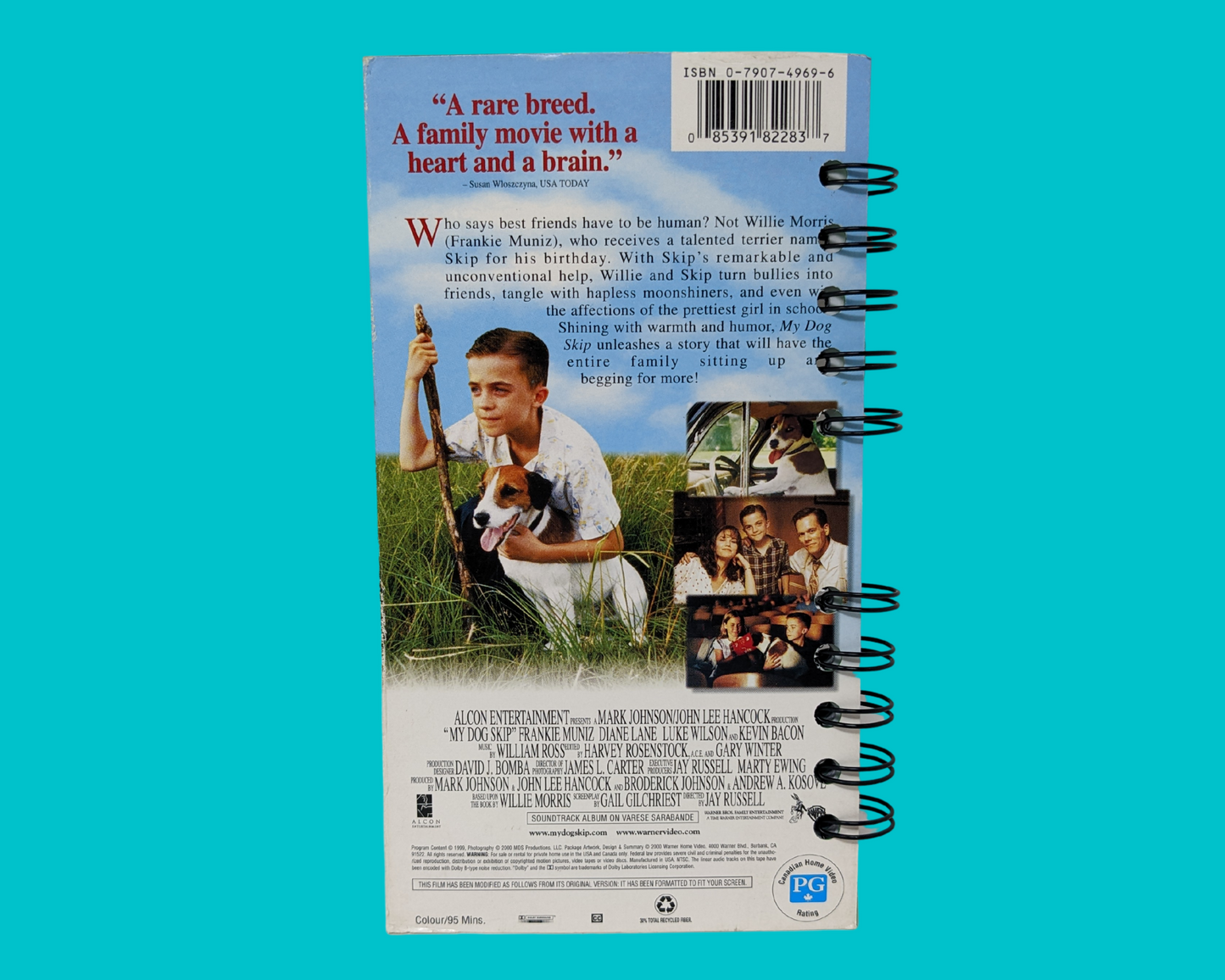 My Dog Skip VHS Movie Notebook