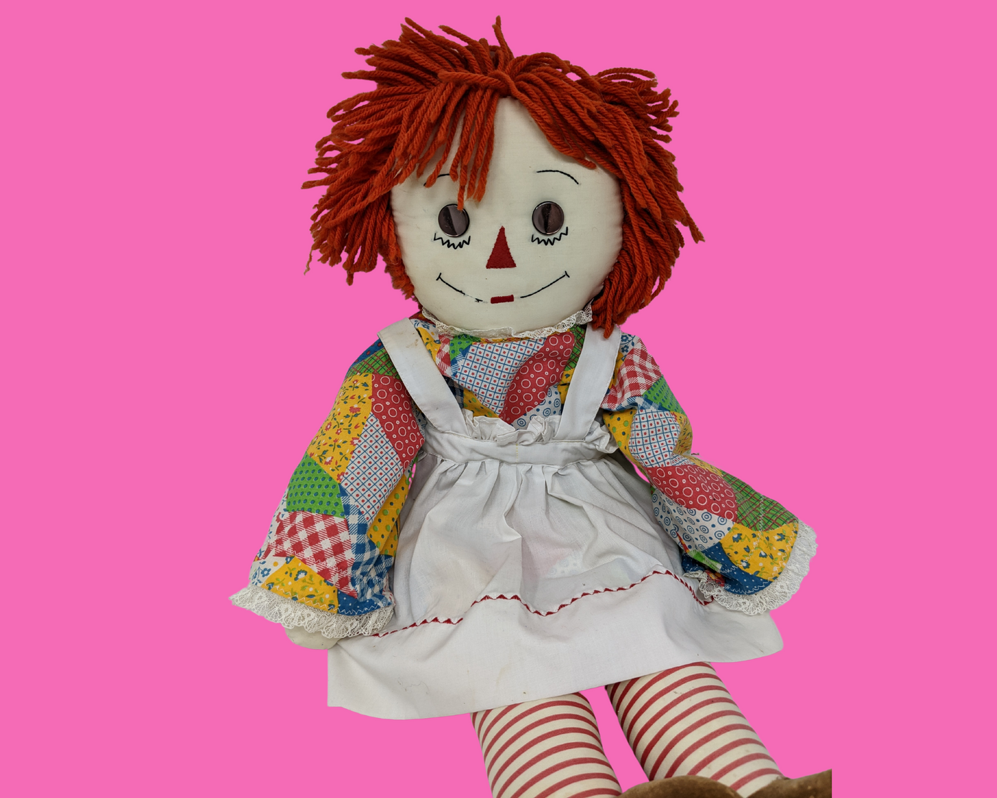 Vintage 1980's Raggedy Ann Doll