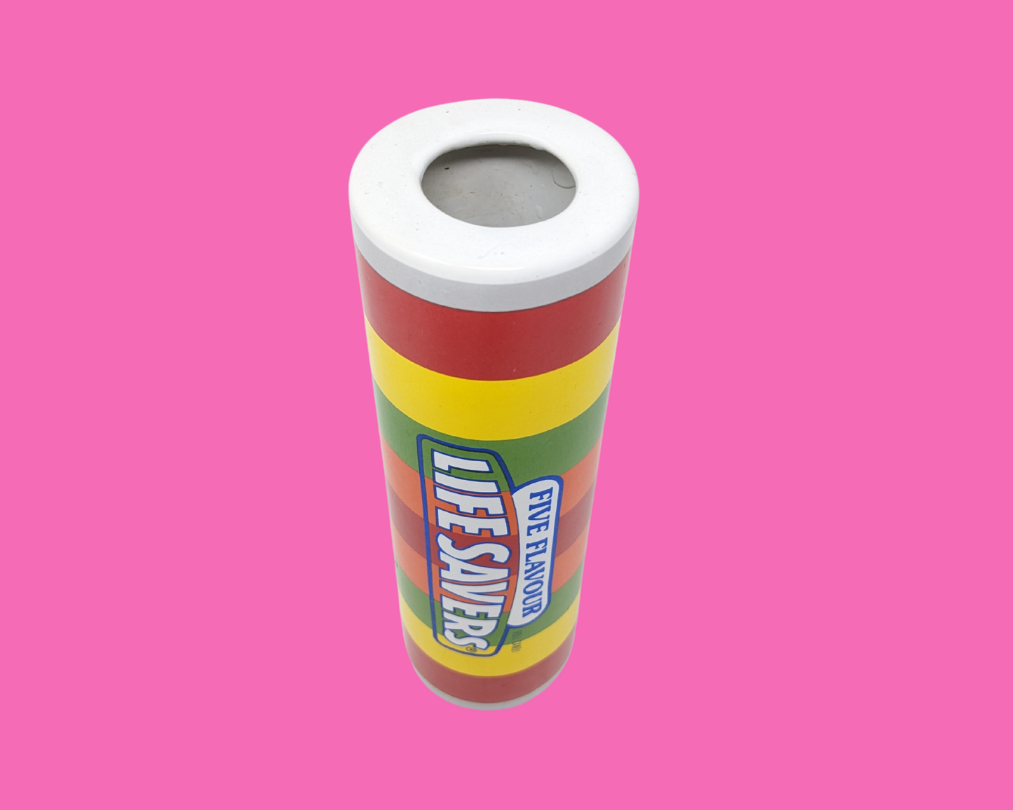 Vintage 1980's Life Savers Candies Small Vase