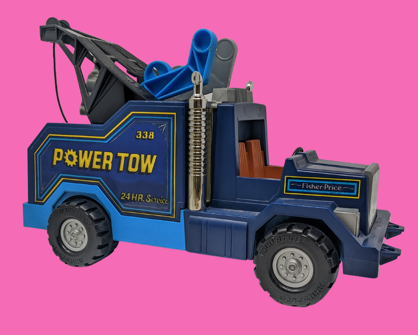 Vintage 1982's Power Tow Truck Fisher Price