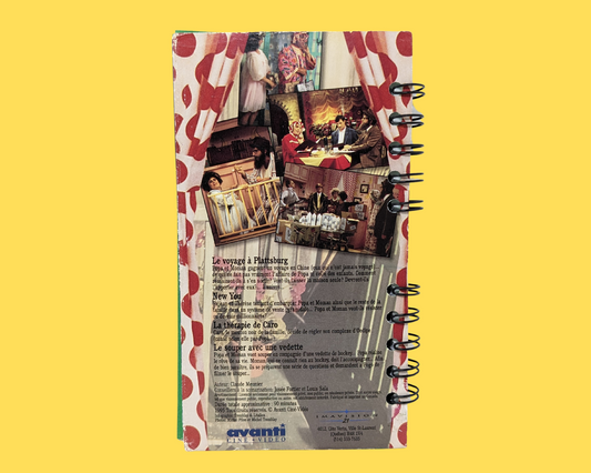 La Petite Vie VHS Movie Notebook