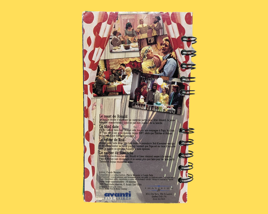 La Petite Vie VHS Movie Notebook
