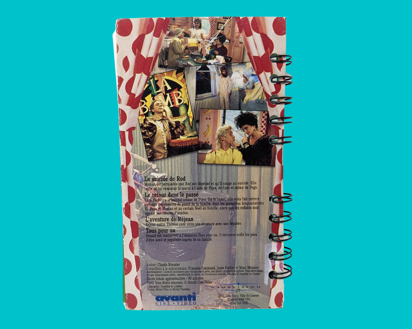 Carnet de film VHS La Petite Vie