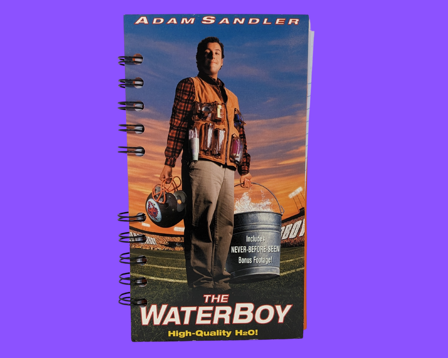 Cahier de film VHS Water Boy