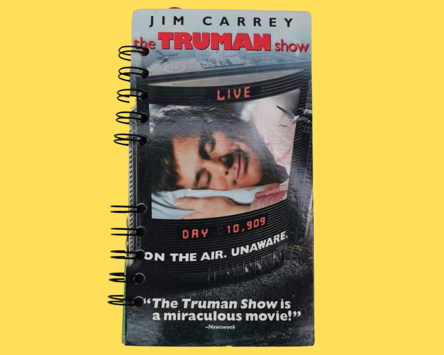 The Truman Show VHS Movie Notebook