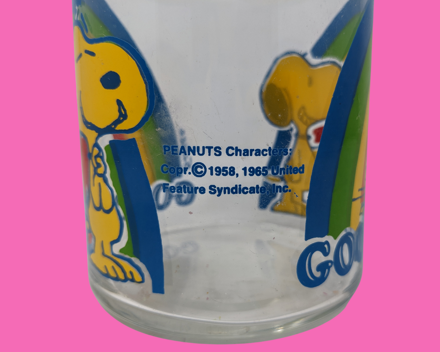 Vintage 1980's Charlie Brown, Snoopy Candy Jar
