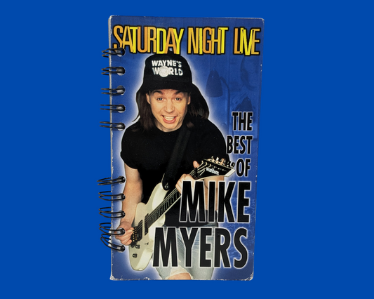 Saturday Night Live The Best of Mike Myers VHS Movie Notebook