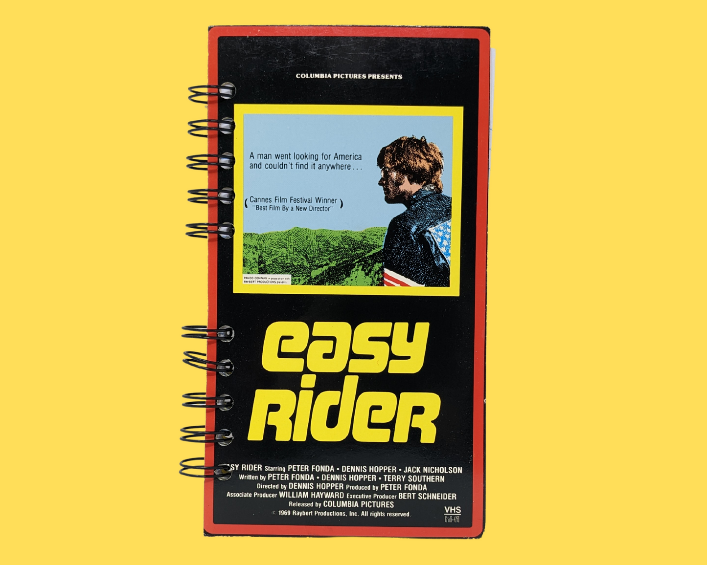 Cahier de film VHS Easy Rider